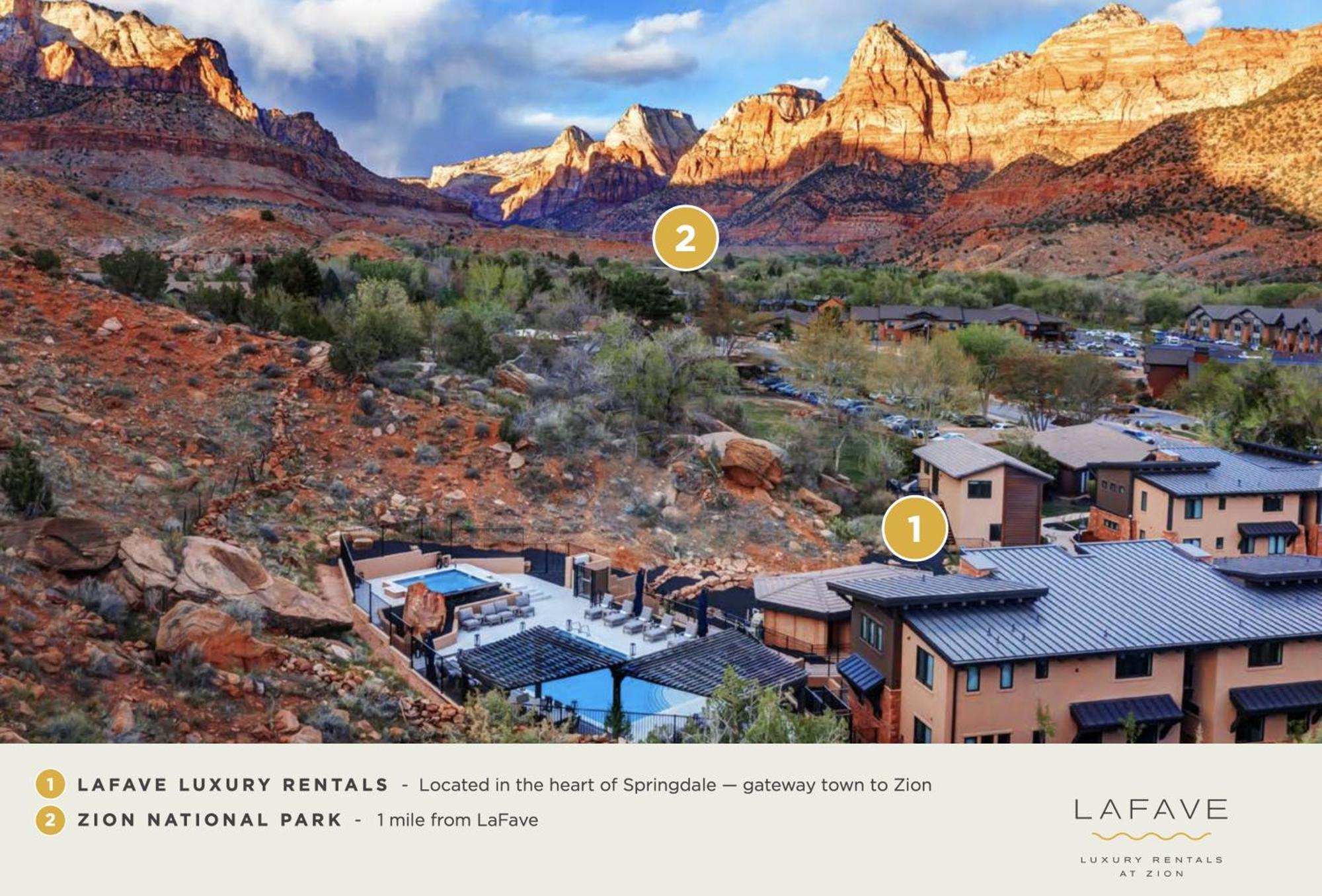Lafave Luxury Rentals At Zion Springdale Exterior foto